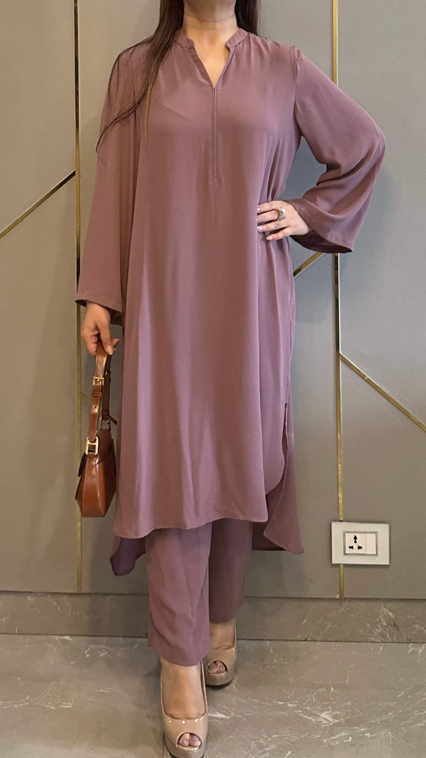 Lilac Royal Fig Co-ord Set