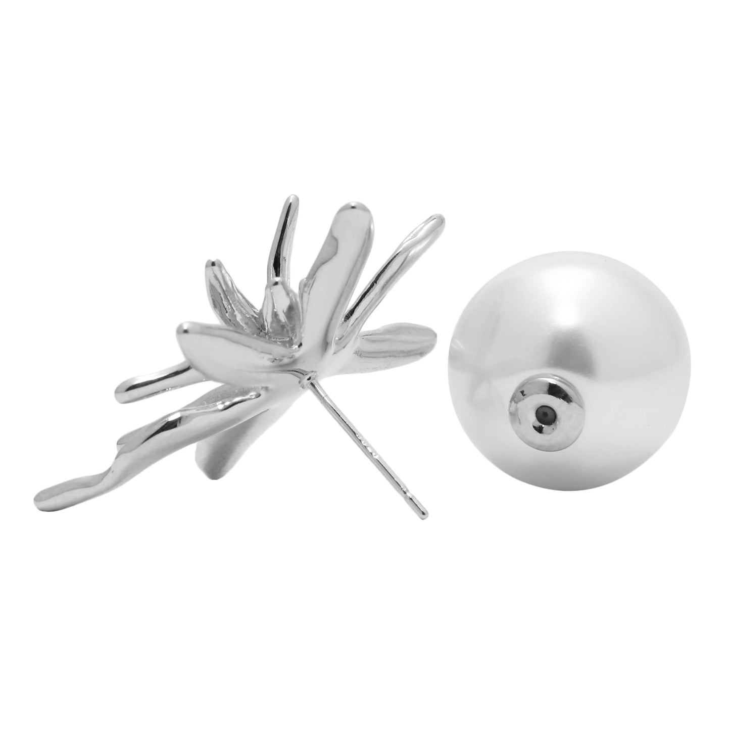 Pearl Reversible Stud Earrings