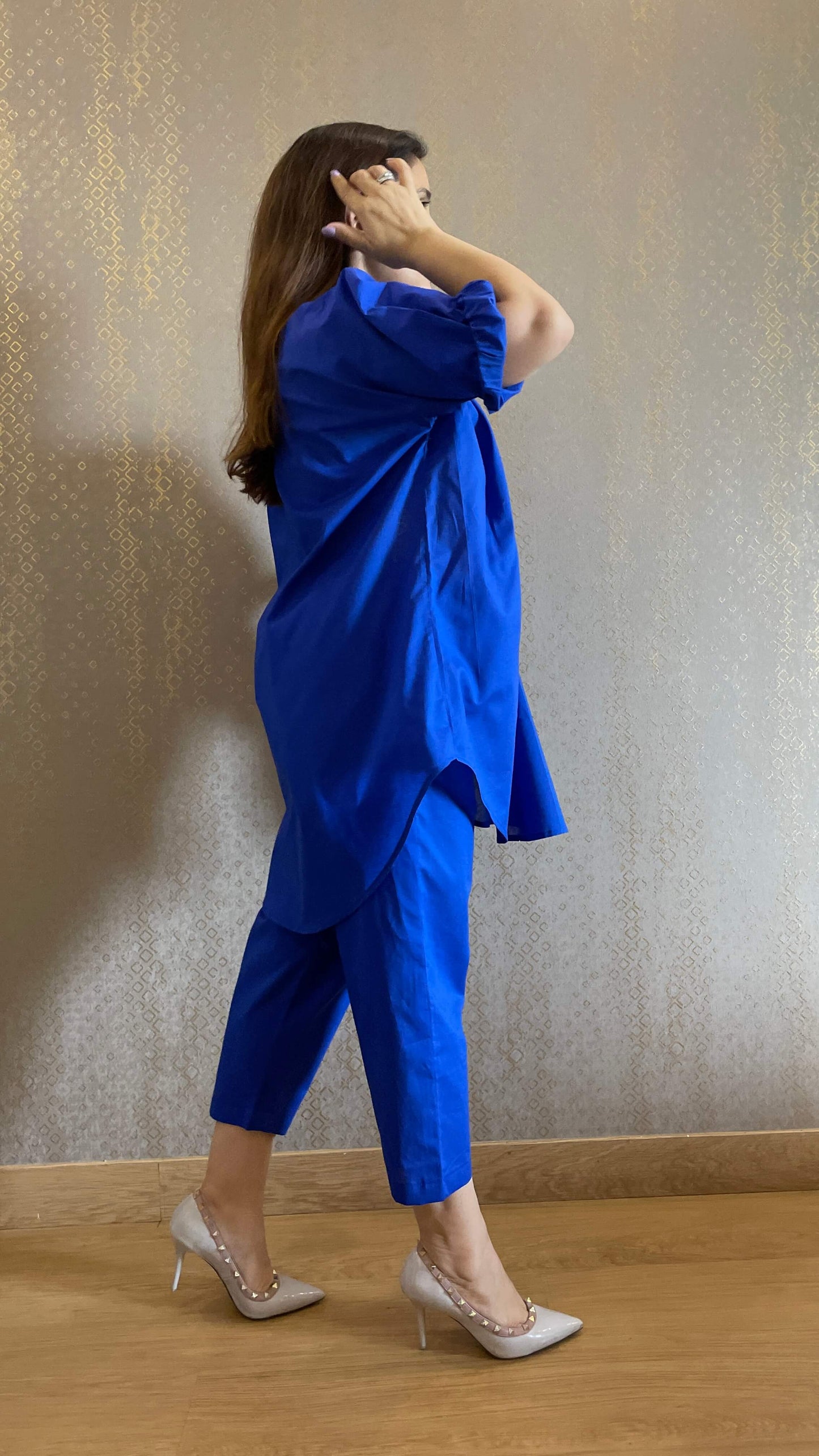 Royal Blue Co-ord Set