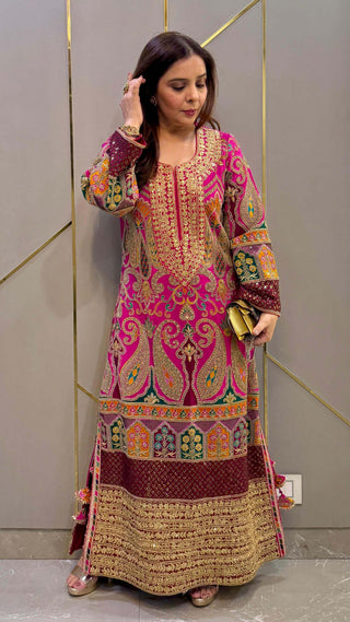 Amushay Embroidered Kaftan