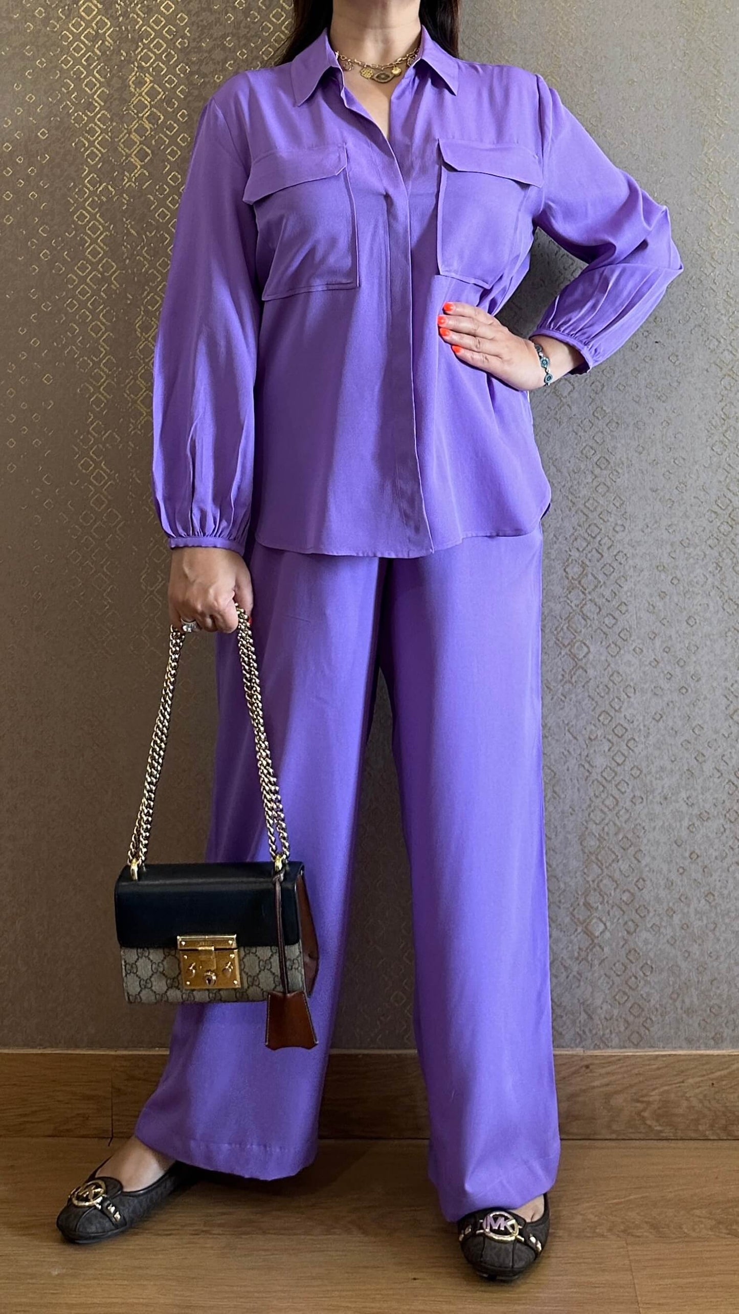 Lilac Travel Co-ord Set