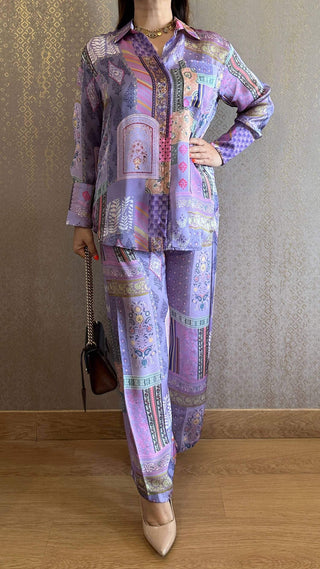 Lilac Amalfi Co-ord Set