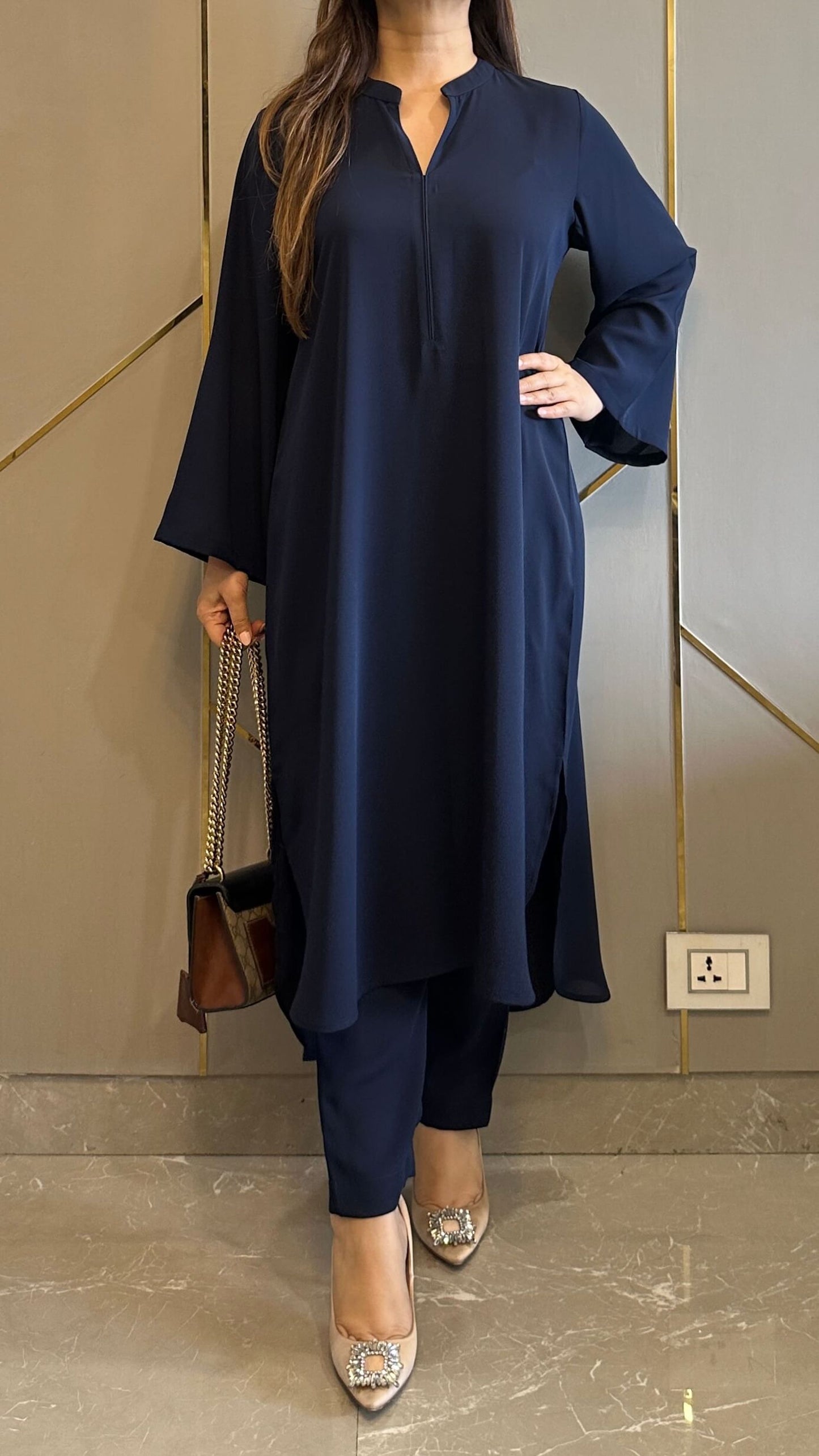 Navy Royal Fig Co-ord Set